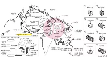 NISSAN 08146-6252G - BOLT-HEX