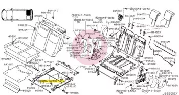 NISSAN 08156-62533 - Hatlapfejű csavar alátéttel