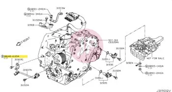 NISSAN 081A0-6121A - BOLT-HEX