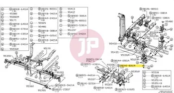 NISSAN 081A0-8161A - BOLT-FLANGE