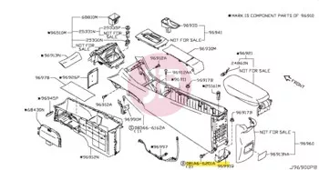 NISSAN 081A6-6201A - BOLT-FLG,HEXGON