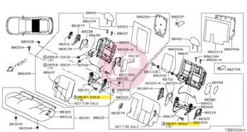 NISSAN 081B7-0201A - BOLT-FLANGE