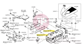 NISSAN 08233-82510 - STUD-COARSE