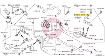 NISSAN 08360-6121B - Csavar