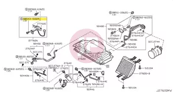 NISSAN 08543-5102A - SCREW-TAPPING