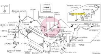 NISSAN 08543-5102A - Csavar