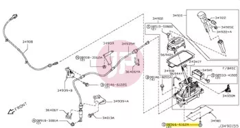 NISSAN 08566-6162A - Bumper Tapping Screw