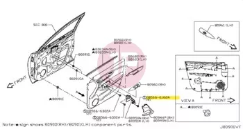 NISSAN 08566-6162A - SCREW-TAPPING