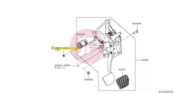NISSAN 08911-1081G - Csavaranya alátéttel