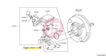 NISSAN 08911-1082G - NUT-HEX