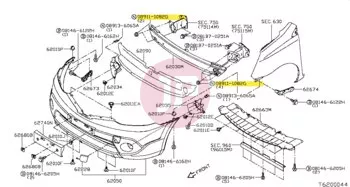 NISSAN 08911-1082G - NUT-HEX