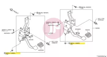 NISSAN 08911-1082G - Csavaranya alátéttel