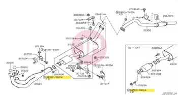NISSAN 08912-9401A - Csavaranya