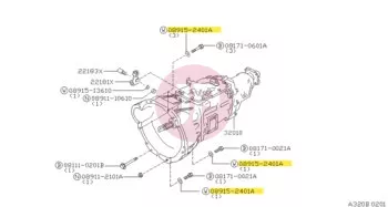 NISSAN 08915-2401A - Spring Washer