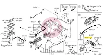 NISSAN 11128-01M0B - DRAIN NUT