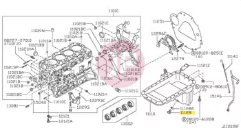 NISSAN 11128-6920A - PLUG DRAIN O/P