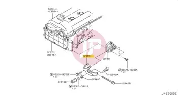 NISSAN 11941-VC200 - BAR ADJUSTING