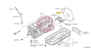 NISSAN 12279-06J01 - SEAL OIL CR/SFT