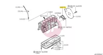 NISSAN 12279-06J01 - SEAL OIL CR/SFT