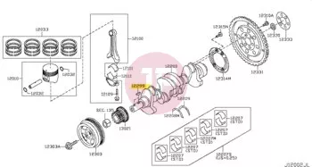 NISSAN 12299-4M500 - SHIM SPPOCKET