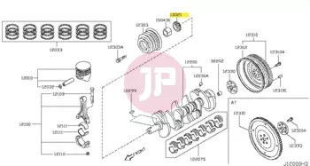 NISSAN 13021-VC200 - Vezérműlánc kerék
