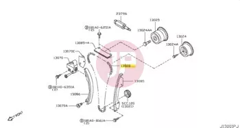 NISSAN 13028-VC200 - CHAIN CAM SHAFT
