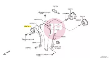 NISSAN 13070-VC204 - TENSION CHAIN