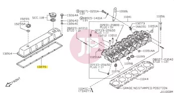 NISSAN 13270-06J01 - Valve Cover Gasket