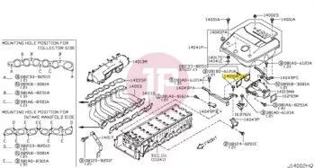 NISSAN 14033-VC200 - GSKT-COLLECTOR