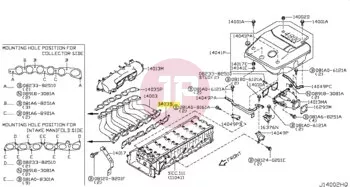 NISSAN 14035-VC200 - GASKET-MANIFOLD