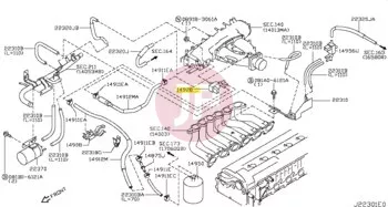 NISSAN 14930-AH10A - VALVE CONTROL