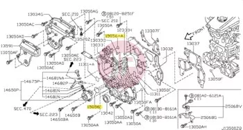 NISSAN 15056-2W202 - SEAL-O RING