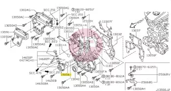 NISSAN 15056-2W203 - Vacuum Pump O-Ring