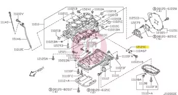 NISSAN 15196-31N02 - GSKT-OIL T/C OU