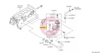 NISSAN 15239-VB001 - GASKET-FILTER
