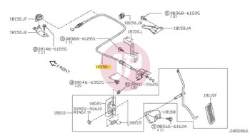 NISSAN 18201-VC310 - WIRE ASSY