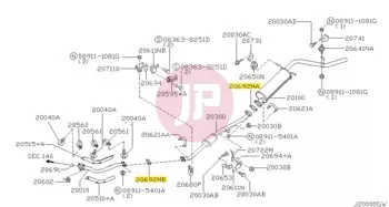 NISSAN 20692-1E810 - GASKET