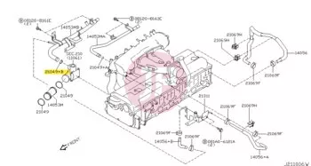 NISSAN 21049-AE010 - SEAL-O RING