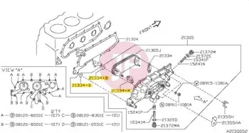 NISSAN 21334-02N00 - O-Ring