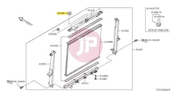 NISSAN 21430-F9912 - CAP ASSY-PRESSU