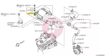 NISSAN 21506-15S00 - Radiator and Intercooler Mounting Rubber