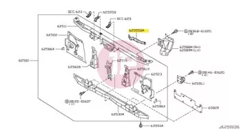 NISSAN 21614-VD210 - BRACKET