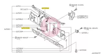 NISSAN 21614-VD210 - BRACKET
