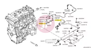 NISSAN 23773-61A00 - MOUNTING RUBBER