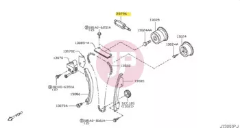 NISSAN 23796-4M70A - VALVE-SOLENOID