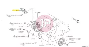 NISSAN 27731-37N0A - ACTUATOR-FICD