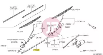 NISSAN 28842-VB00A - LINK-CONNECTING