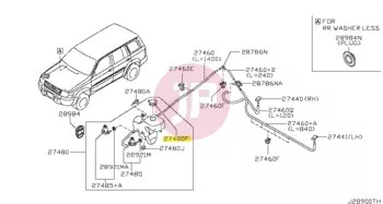 NISSAN 28913-JM01A - CAP