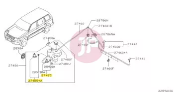 NISSAN 28920-VE000 - PUMP-WASHER