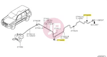 NISSAN 28945-10V00 - CLIP